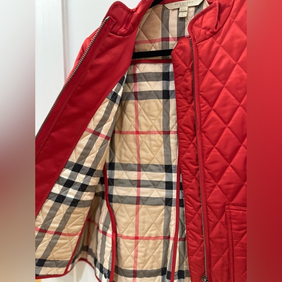 Burberry Brit red quilted jacket - Picture 3 of 6
